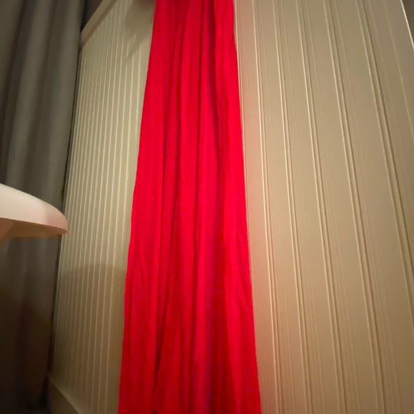 New Cherry Red Leith Maxi Dress - Picture 5 of 5